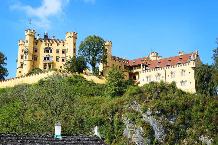 Take a day trip from Munich through the Bavarian countryside to Neuschwanstein Castle! This castle was the inspiration for Sleeping Beauty's Castle at Disneyland.