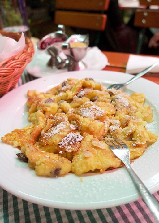 Kaiserschmarrn from Augustiner Keller, Munich, Germany