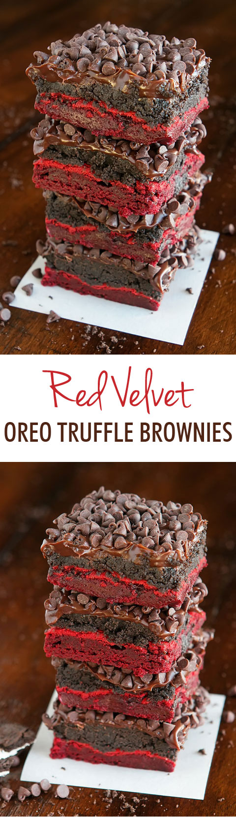 Red Velvet Brownies — The BEST Red Velvet Cake Mix Brownies Ever!!