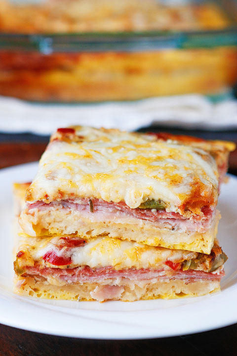 Italian Breakfast Casserole