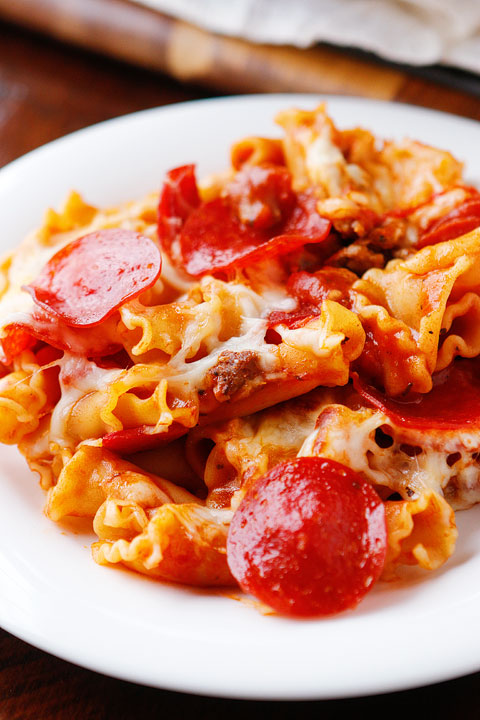 Pizza Pasta Bake Recipe