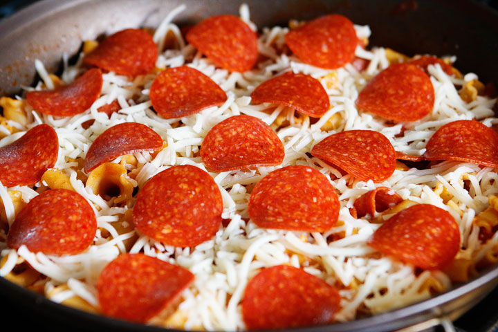 Pizza Pasta Bake Recipe