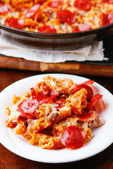 Pizza Pasta Bake Recipe