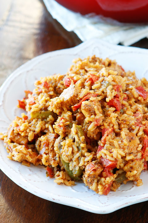 Easy Cajun Chicken and Rice Recipe