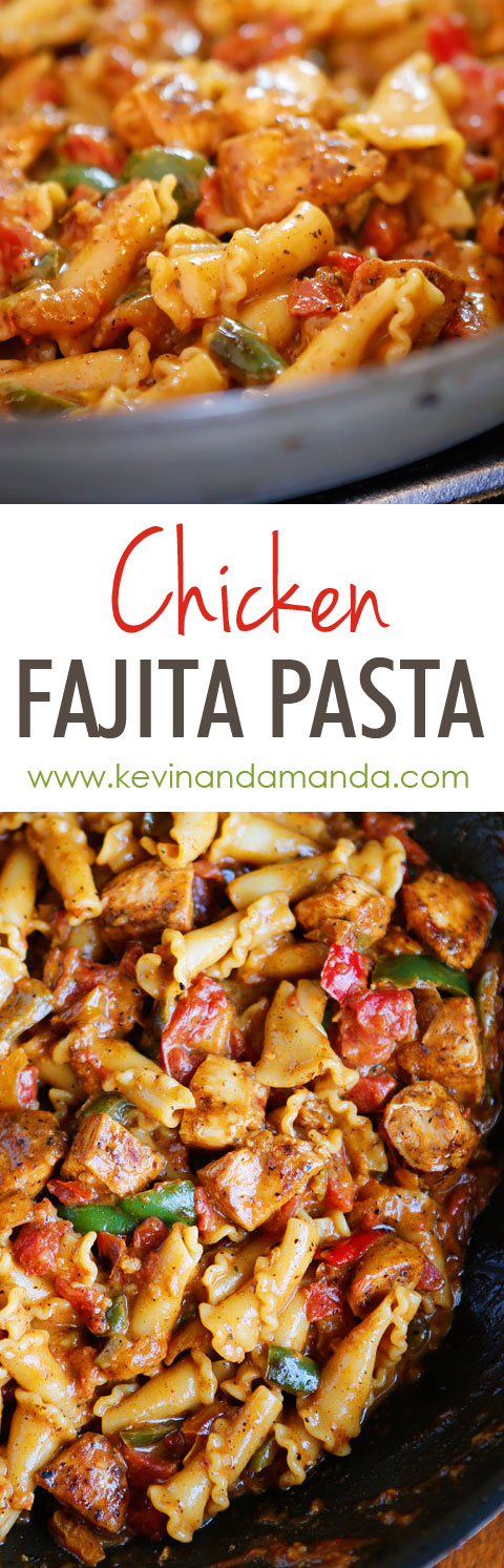 Chicken Fajita Pasta - The Best Chicken Pasta Recipes!