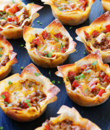 Crunchy Taco Cups