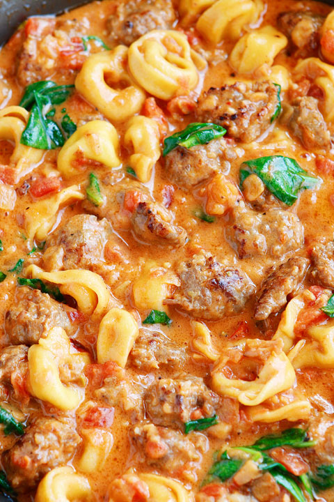 Best Tortellini Recipes: Italian Sausage Tortellini