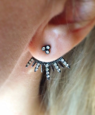 Image of Ear Jacket Earrings