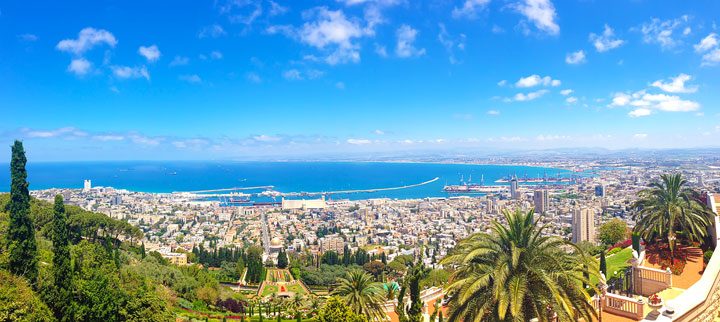 A list of the MUST-SEE most famous historical sites in Israel, including: Caesarea, where King Herod lived in Biblical times, The Hanging Gardens at Haifa, The Sea of Galilee (where Jesus walked on water) and Masada.