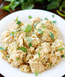 Image of Salsa Verde Chicken and Rice