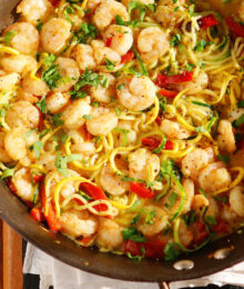 Image of Honey Garlic Shrimp Dinner