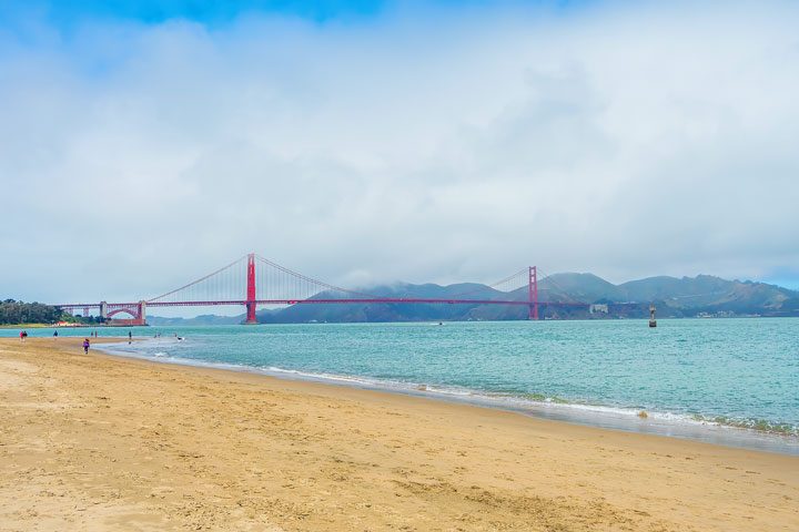 Golden Gate Bridge Beach - Day Trip to Sausalito