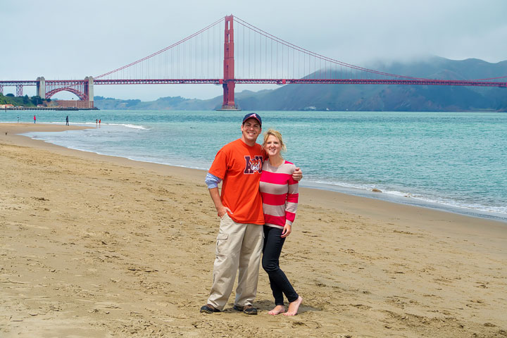 Best View Of Golden Gate Bridge -- Crissy Field