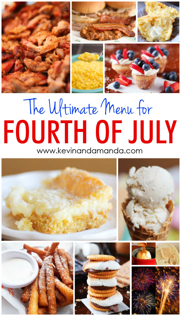 11 Spectacular Recipes for the ULTIMATE Fourth of July Menu!!