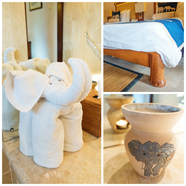 Feed, bathe, and experience the rescued elephants of the Elephant Safari Park Lodge in Ubud, Bali.