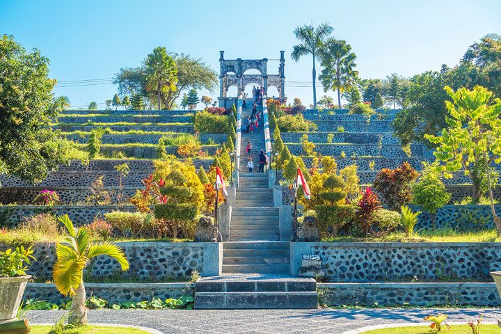 Trekking through rice fields and discovering ancient temples in East Bali.