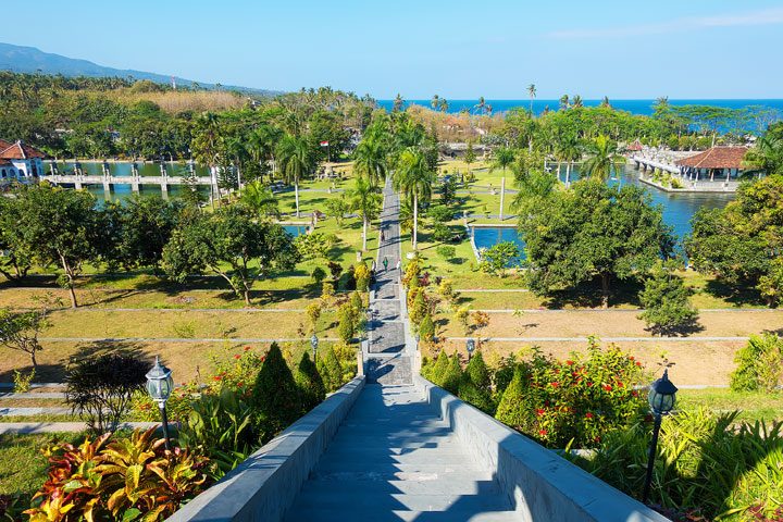 Trekking through rice fields and discovering ancient temples in East Bali.