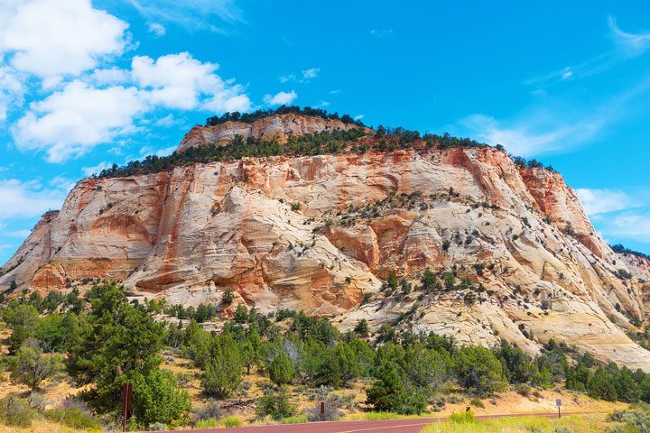 Hiking In Zion National Park in St. George, Utah