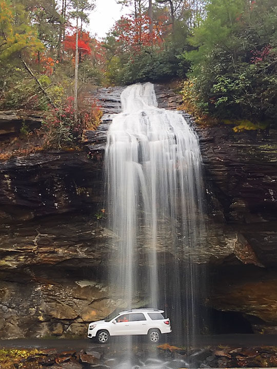 Fall in Highlands, North Carolina. One of the world's Top 10 Sunset Spots!