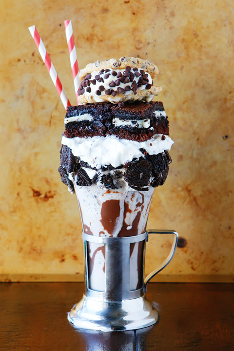 Crazy milkshakes are all the hype in NYC, London, and Australia. Now you can skip the flight and 3-4 hour wait in line and make them right at home!! Such a fun idea for a party. MUST try this!!