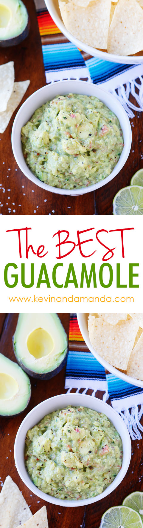 This is literally the BEST guacamole recipe ever!!