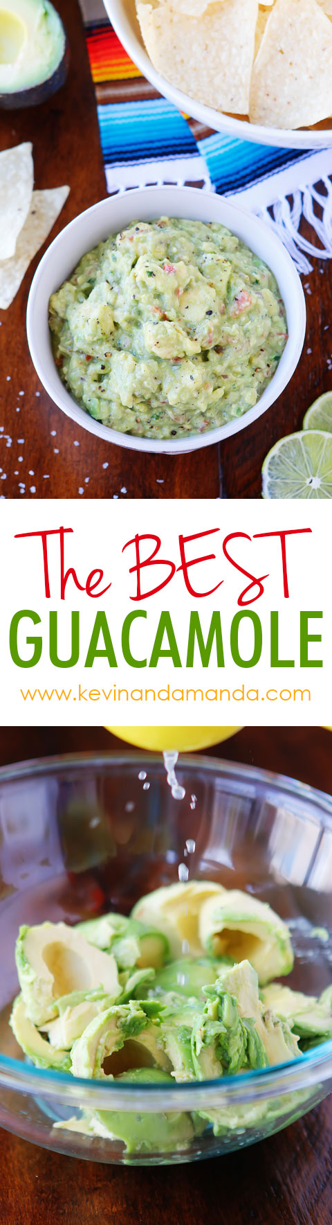 This is literally the BEST guacamole recipe ever!!