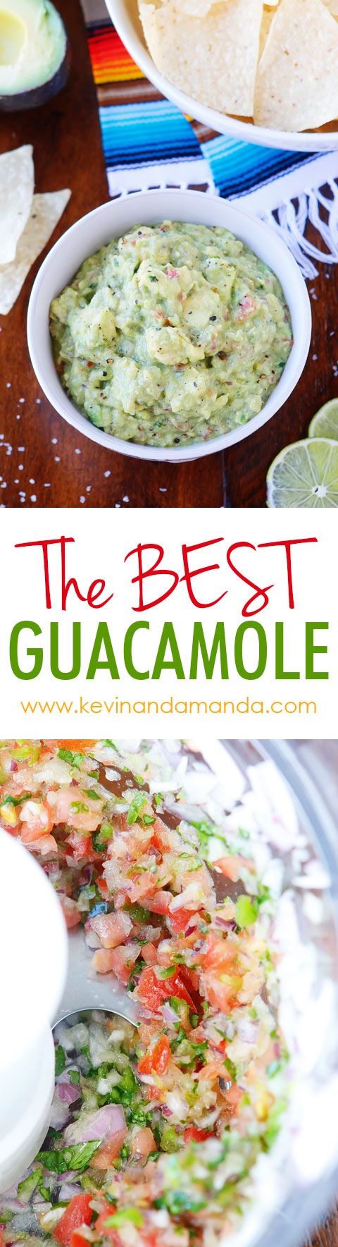 This is literally the BEST guacamole recipe ever!!