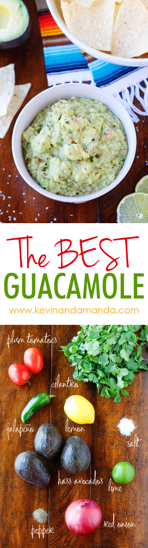 This is literally the BEST guacamole recipe ever!!