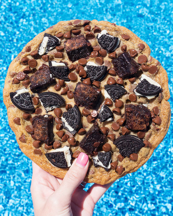 How to make GIANT COOKIES the size of your head!! So fun!! 