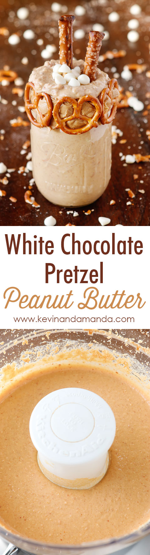 White Chocolate Pretzel Peanut Butter. This is literally the BEST thing I have EVER tasted!!!