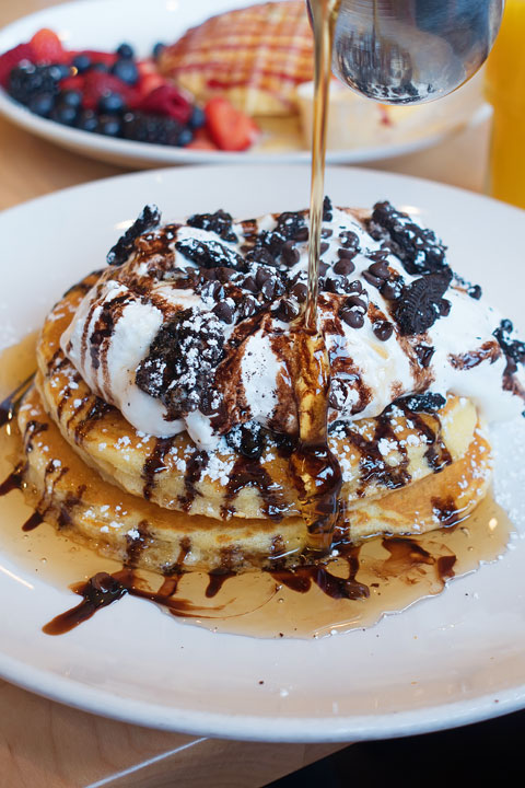 Image of Oreo S'mores Pancakes from Snooze AM Eatery