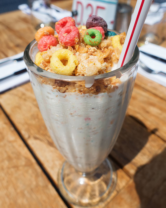Image of a Cereal Milkshake from Proof Canteen