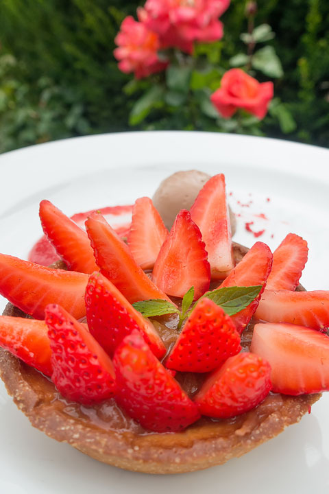 Image of a Swiss Strawberry Dish