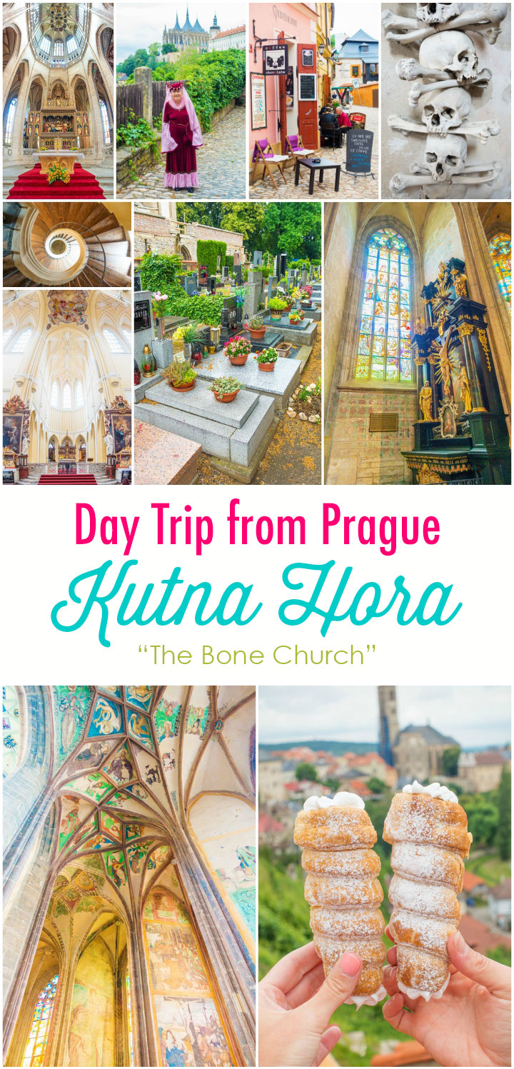 Take a day trip from Prague to Kutna Hora to see the infamous Bone Church!