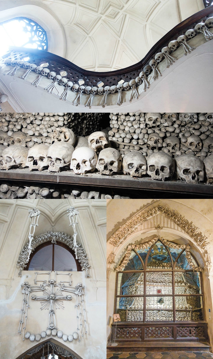 Take a day trip from Prague to Kutna Hora to see the infamous Bone Church!