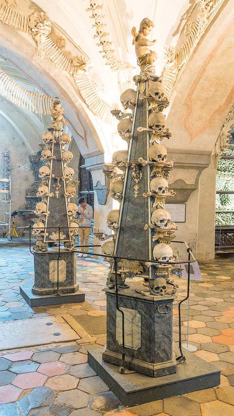 Take a day trip from Prague to Kutna Hora to see the infamous Bone Church!