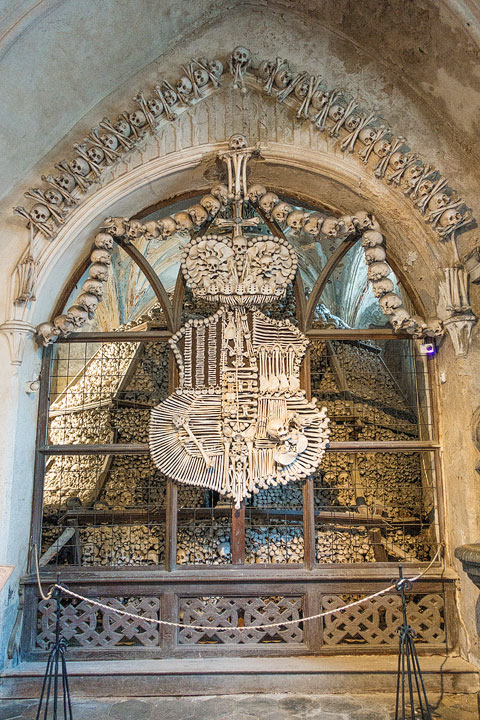 Take a day trip from Prague to Kutna Hora to see the infamous Bone Church!