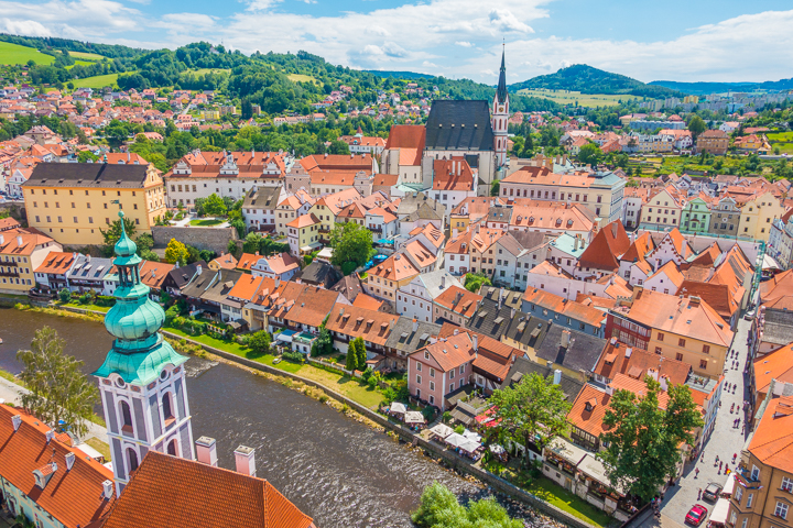 Day Trip from Prague to Cesky Krumlov! The most beautiful, charming, fairytale village in Europe!