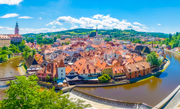 Day Trip from Prague to Cesky Krumlov! The most beautiful, charming, fairytale village in Europe!