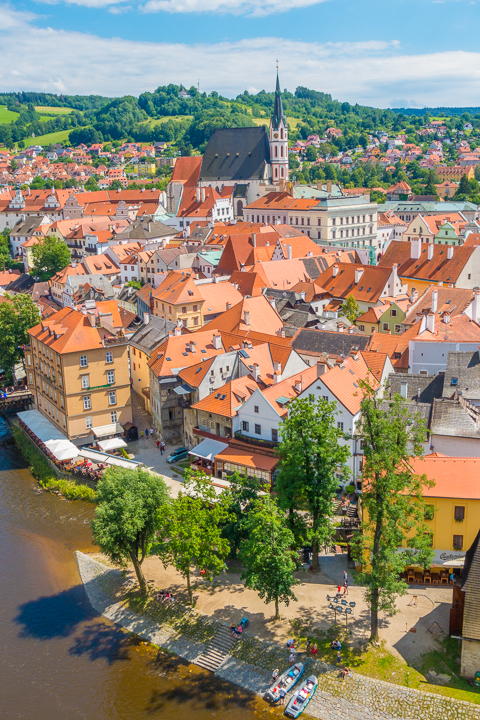 Day Trip from Prague to Cesky Krumlov! The most beautiful, charming, fairytale village in Europe!