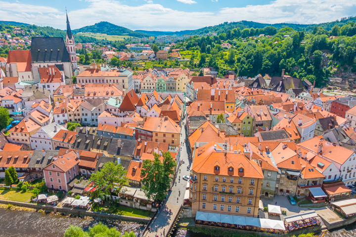 Day Trip from Prague to Cesky Krumlov! The most beautiful, charming, fairytale village in Europe!