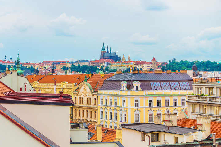 View from Room - Prague Hotel Josef