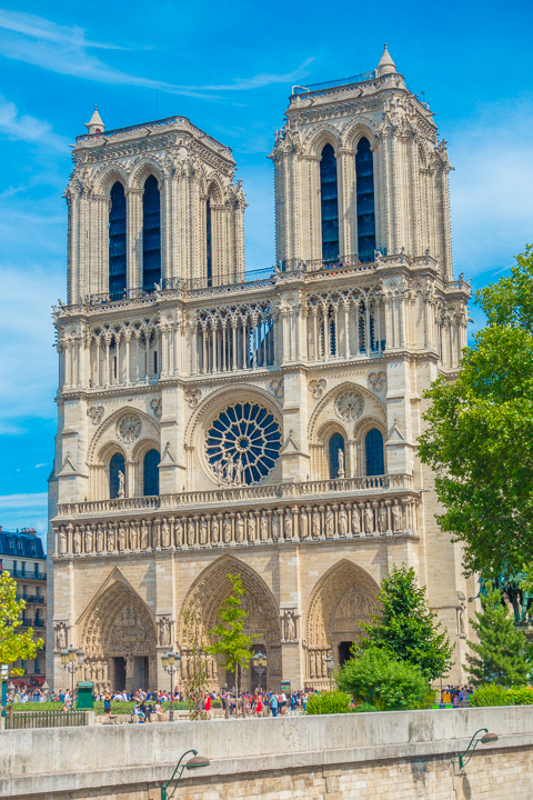 Notre Dame In Paris, France