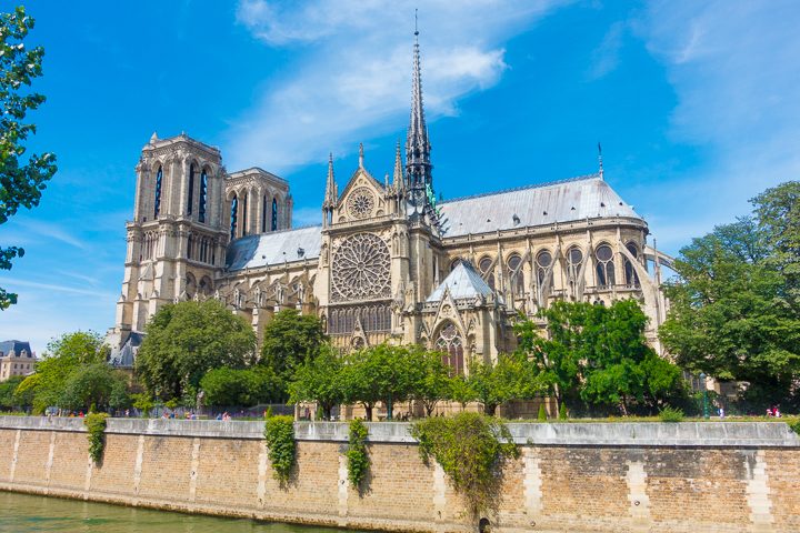 Notre Dame Cathedral Side View — BEST Things To Do In Paris