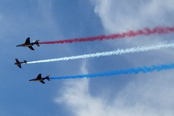 Bastille Day In Paris, France