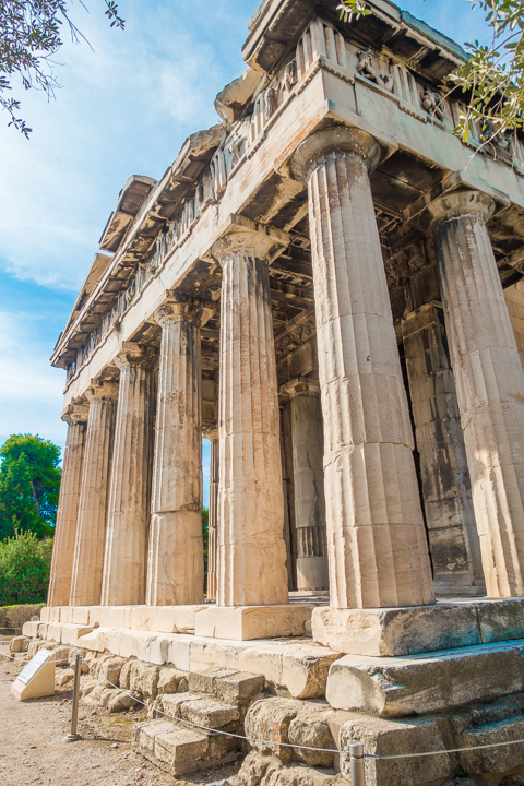 Temple of Hephaestus at the Ancient Agora of Athens