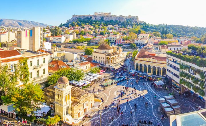 Best view of Athens Greece