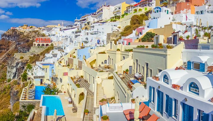 Image of Buildings in Santorini