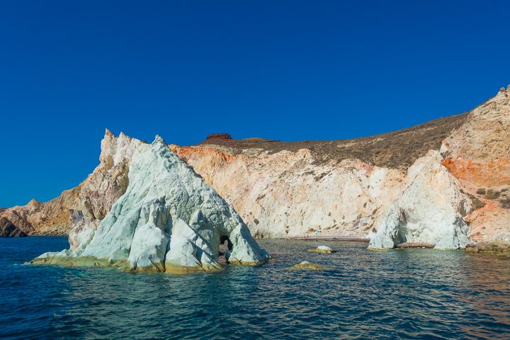 Image of Waters off The Coast of Santorini, Greece