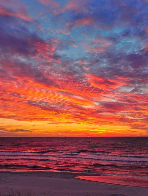 Sunset At Cape San Blas